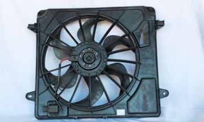 Tyc 621680 radiator fan motor/assembly