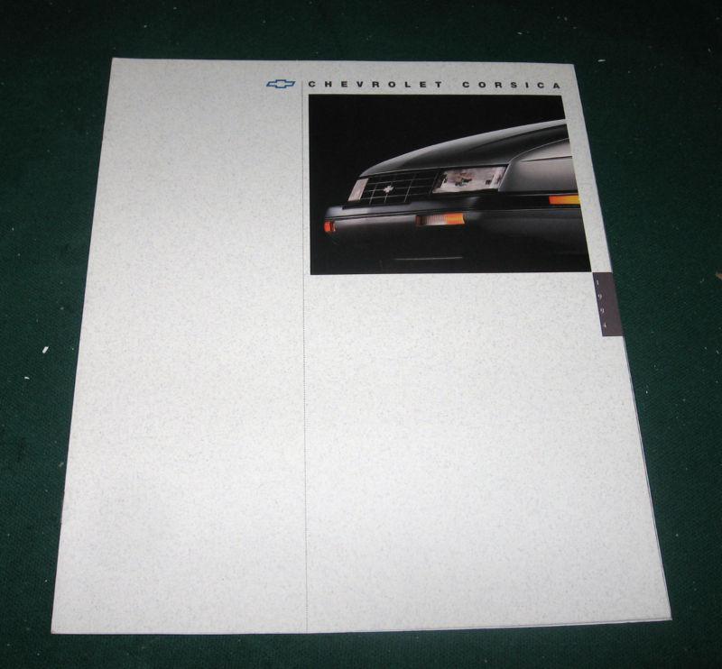 1994 chevy corsica dealer sales brochure; sedan; 12 pg