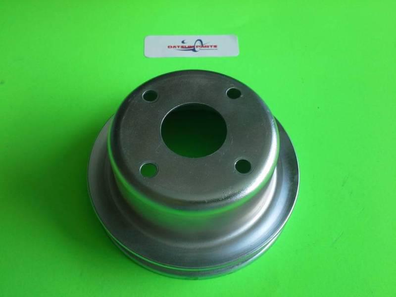 Datsun nissan 240z 260z 280z z yellow cad cadmium plated water pump pulley oem