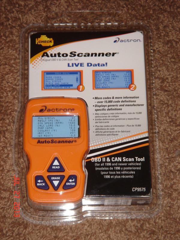 Actron auto scanner  cp9575......brand new. factory sealed package