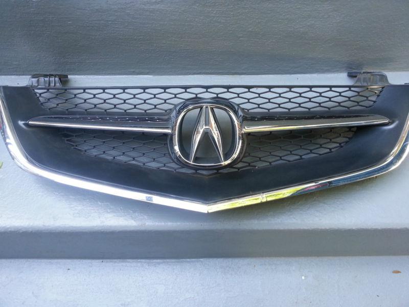 Acura tl 02 03 chrome finish grille grill 
