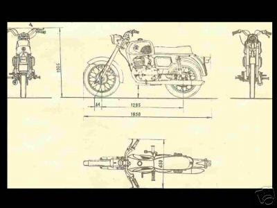 Jawa sport 125 175 cz motorcycle operations & ad manual