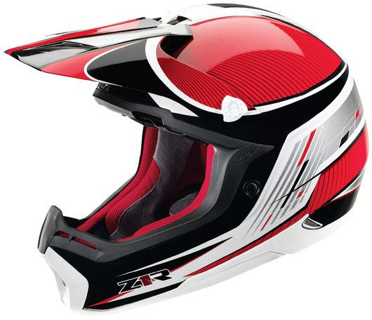Z1r nemesis grid mx helmet red xs/x-small