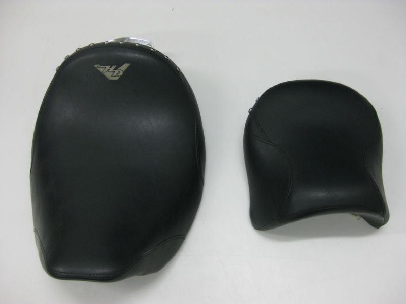 1997-2007 roadking standard 2 pc front and back takeoff seat covers set w/ studs