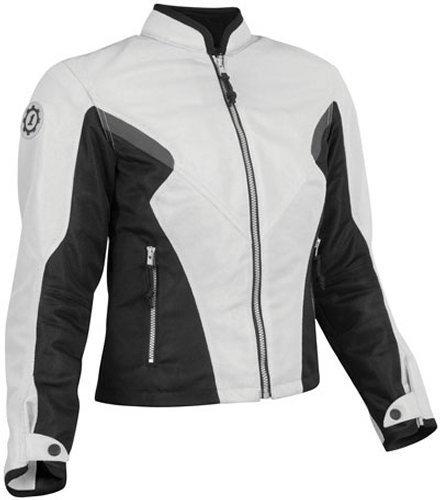 Firstgear womens contour mesh jacket silver xl/x-large