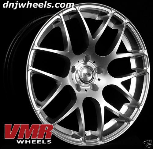 19 vmr v710 bmw 128i 135i concave silver matte black staggered wheels tires