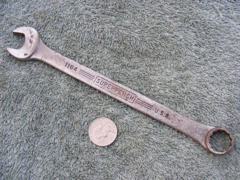 Jh williams combination wrench 5/8" 12 point superrench 1164