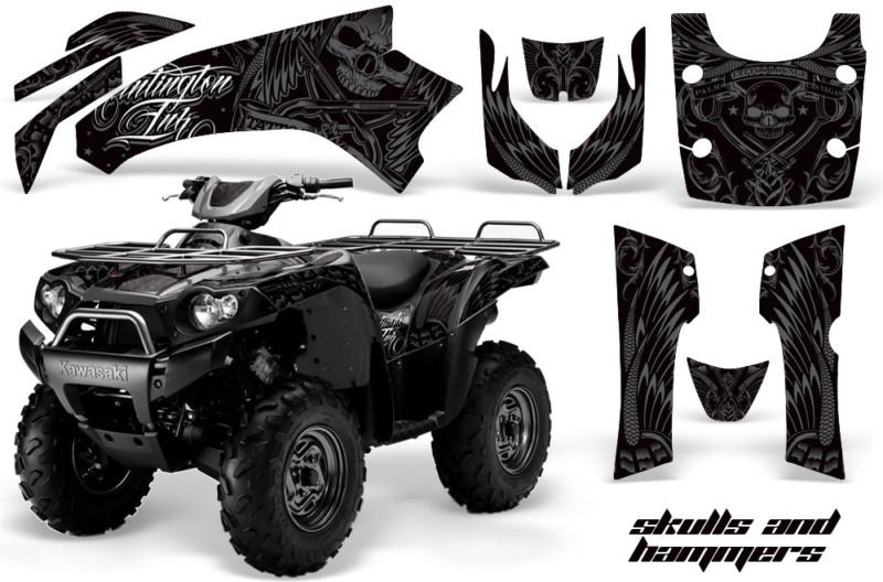 Amr racing graphic kit kawasaki brute force 750 05-11 decal sticker close out!
