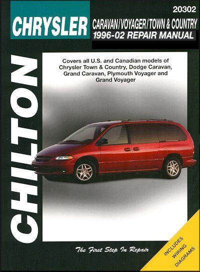 Dodge caravan, chrysler town & country, plymouth voyager repair manual 1996-2002