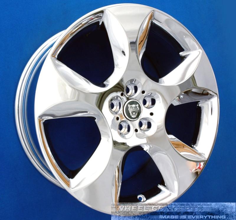Jaguar xf volans 20 inch chrome wheels rims 20" xfr r