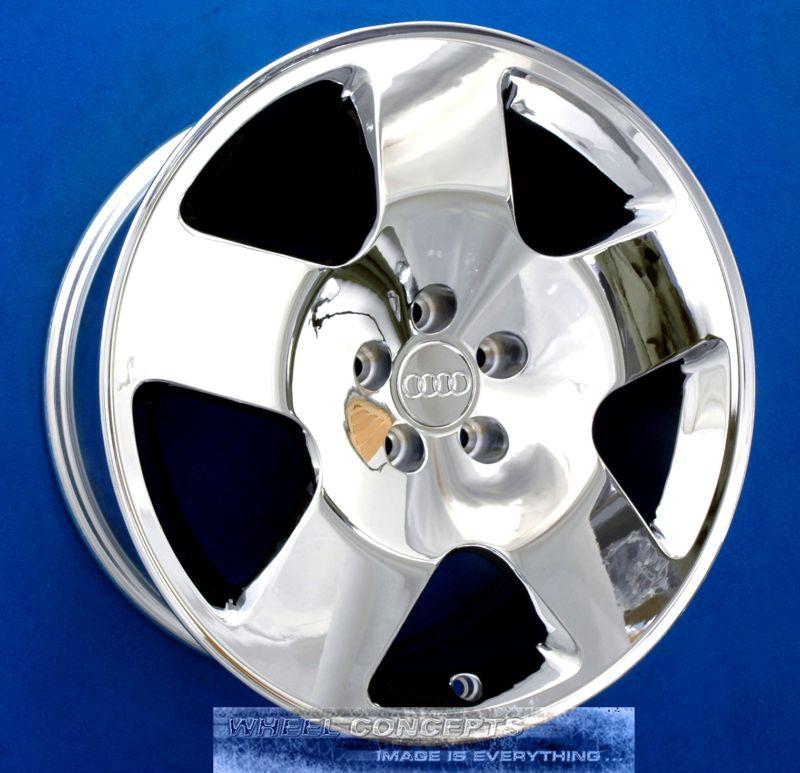 Audi tt 17 inch chrome wheel exchange t t turbo