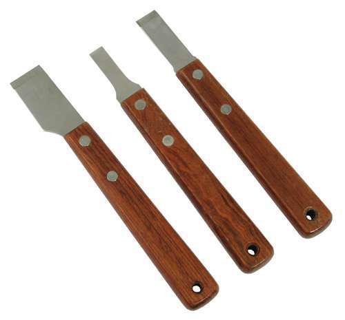 Bikeit 3 piece knife scraping set tool