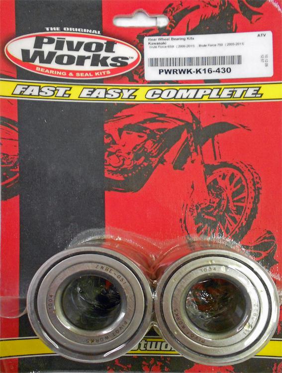 Pivot works rear wheel bearing kit - kawasaki brute force 750 --pwrwk-k16-430
