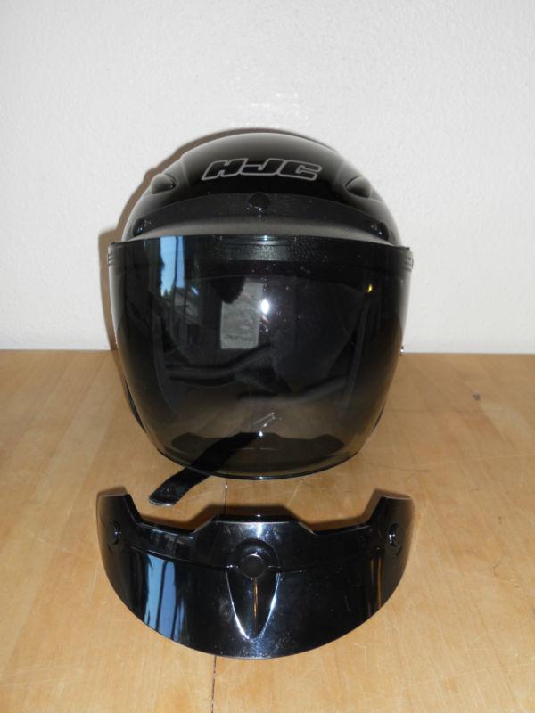 Size xxxl hjc open-face 3/4 helmet w/shield & removable visor free shipping