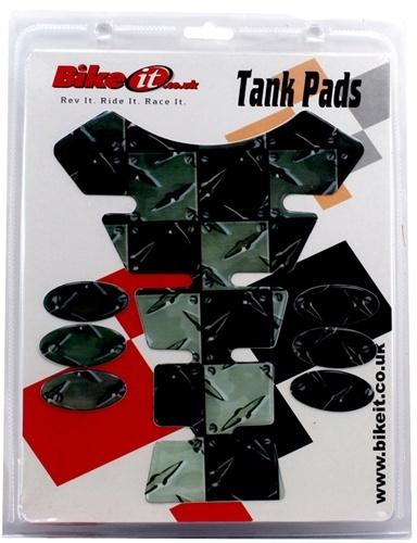 Tank pad protection  checkered