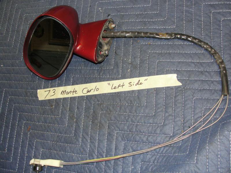Oem 73-77 chevy monte carlo remote door mirror bullet gasket (driver side, lh)