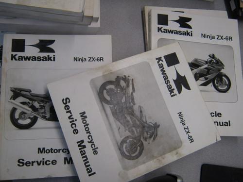Oem kawasaki 1994, 1999-04 ninja 500 gpz500s service manual supplement