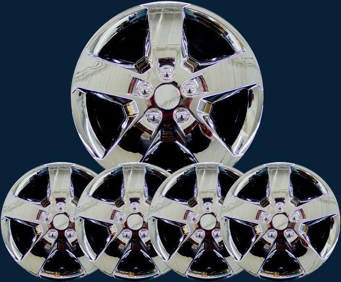 '07-11 chevrolet hhr '08 malibu chrome upgrade hubcap wheel cover set/4 69920-c