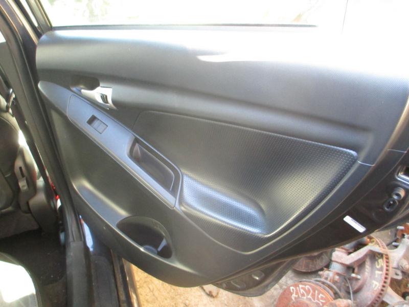 09 2009 pontiac vibe gt 2.4l right rear interior door panel trim oem#2276