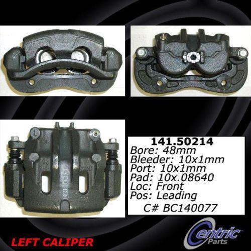 Centric 141.50214 front brake caliper-premium semi-loaded caliper