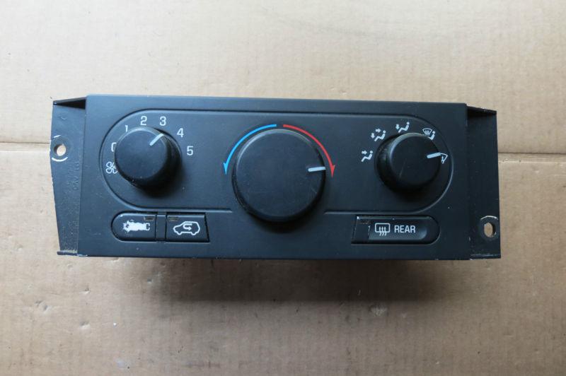 Read first 02-07 buick rendezvous ac temperature climate control oem # 10428836