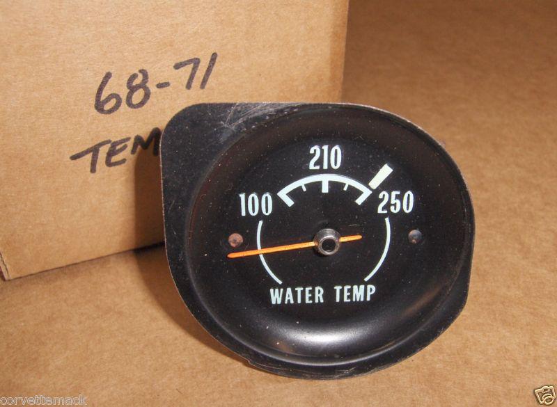 Corvette water temperature gauge 68,69,70,71