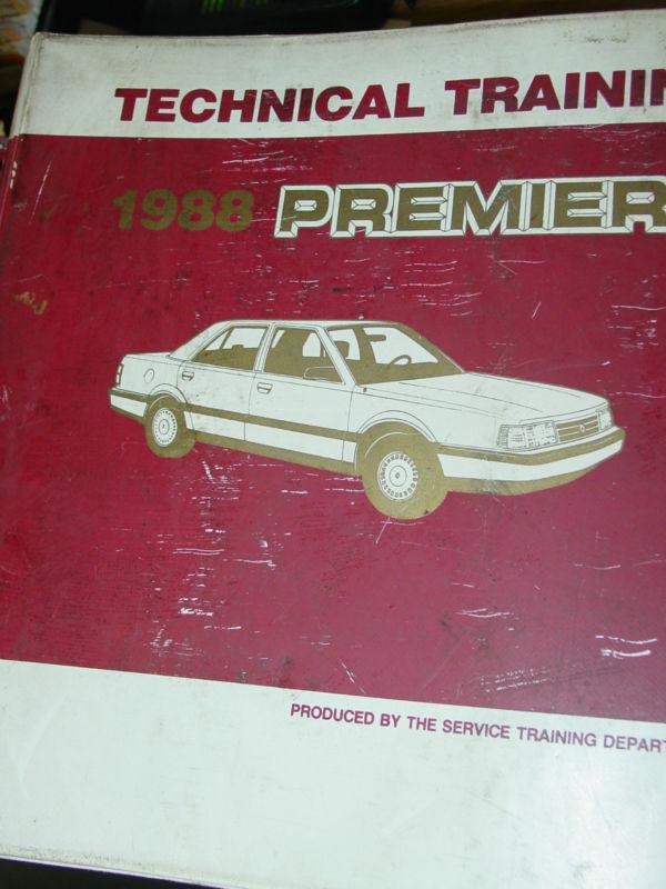 1988 premier technical training - servie highlights