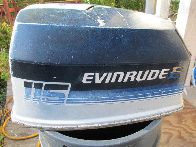 1979 evinrude 115 hp powerhead for parts one bad cylinder
