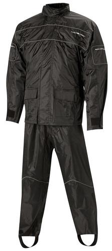 Nelson-rigg ps-1000 prostorm rainsuit black size medium