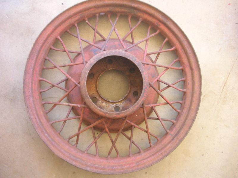 1920's 1930's chevrolet 18 in.40 spoke kelsey hayes wheel great core   my # 441