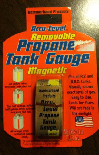 Propane tank level gauge