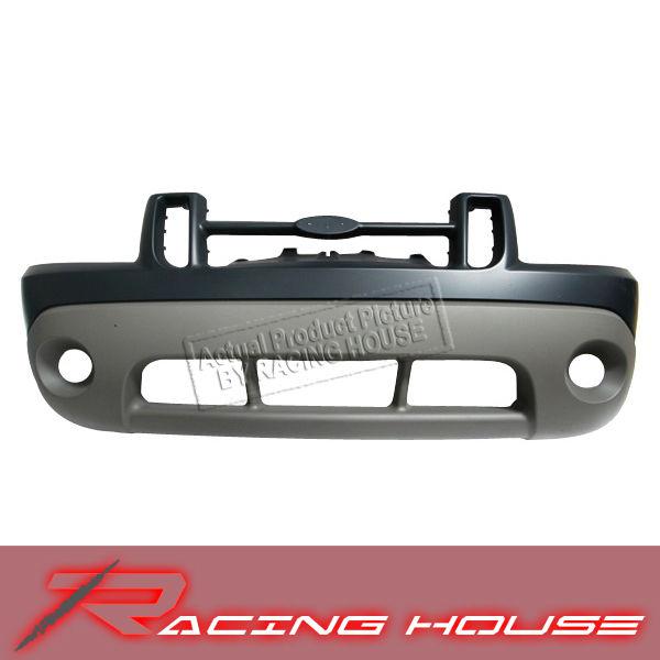01-04 ford explorer sport trac suv partial primed front bumper cover w/fog hole