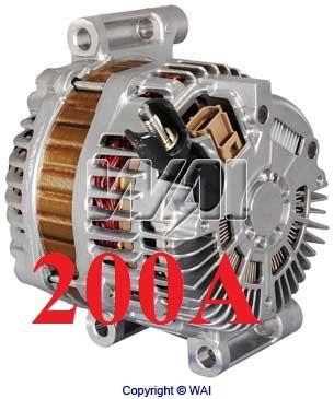 High amp alternator 2009-2008 2007 2006 ford fusion 3.0l mercury milan 3.0l
