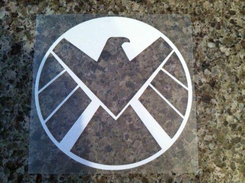Shield avengers vinyl decal sticker laptop car truck