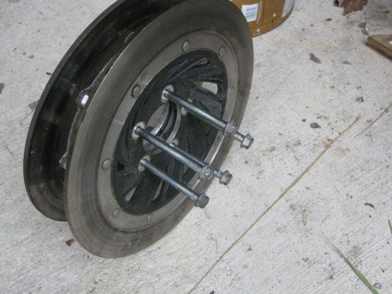 1981 gl1100i  front rotors with bolts