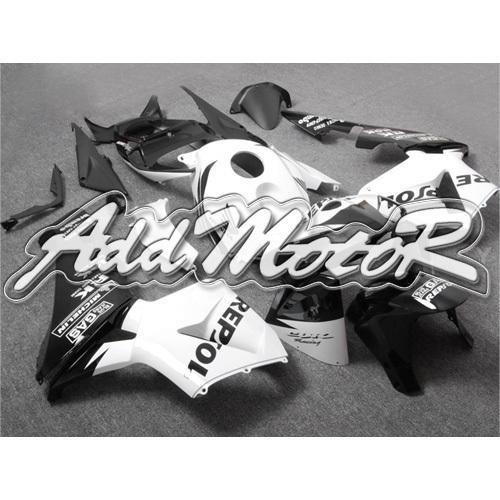 Injection molded fit 2005 2006 cbr600rr 05 06 repsol whtie black fairing 65n51