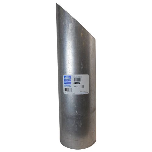5in od x 18in aluminized mitered stack 89922a by nelson global products