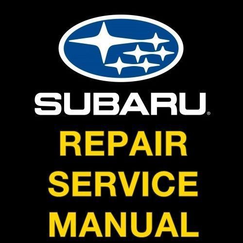 Subaru forester 2000 2001 2002 2003 2004 official factory service repair manual
