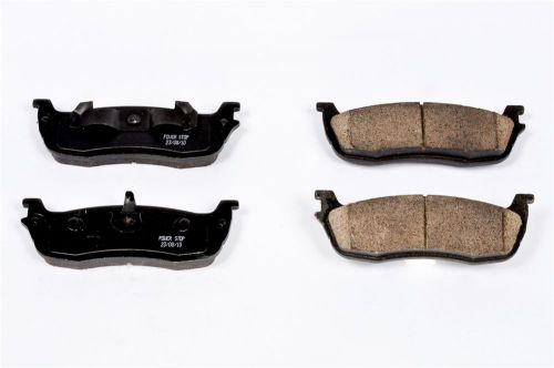 Power stop 16-711 z16 evolution ceramic clean ride scorched brake pads