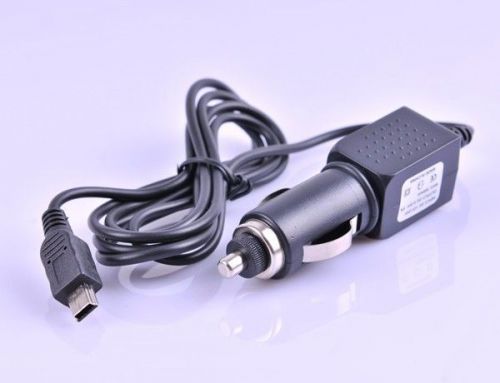 2pcs universal car charger adapter 5 pin mini usb cigarette lighter power supply