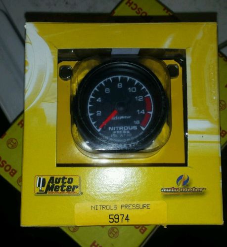 Auto meter 5974 es; nitrous pressure gauge