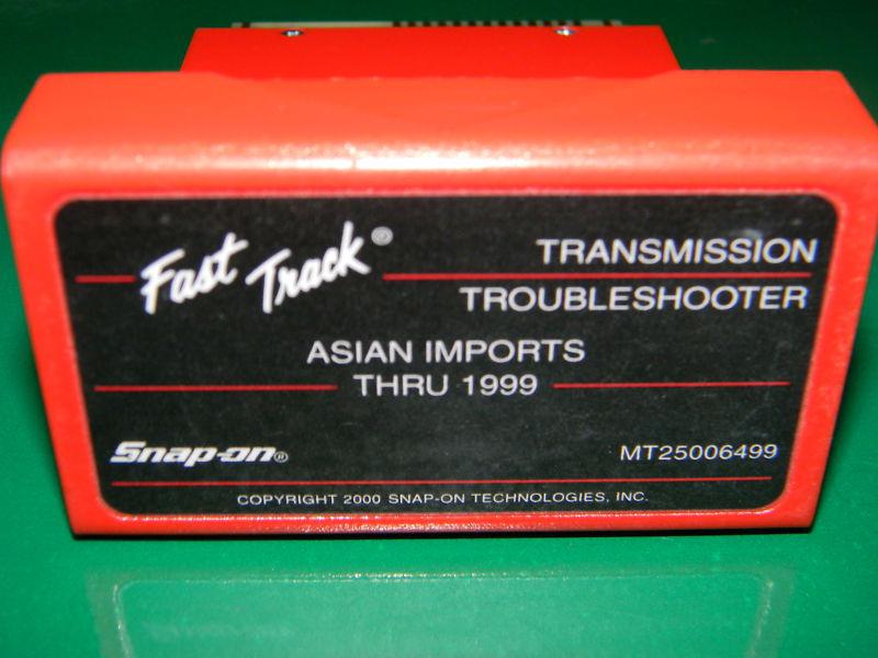 Snap on mt2500 mtg2500 asian transmission troubleshooter thru 1999 cartridge 16
