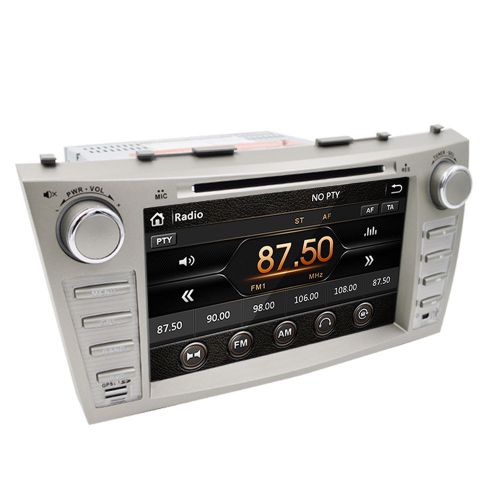 Capacitive 8&#039;&#039; in dash gps car stereo dvd player ipod for toyota camry 2007-2011
