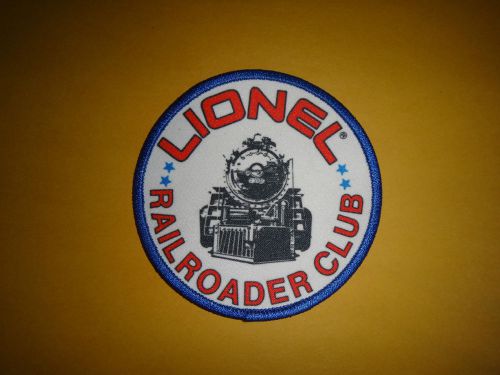 Lionel railroader club  - train patch