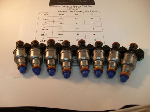 Chevrolet  1986-04 camaro 58#lbs/hr set of  8 direct fit fuel injectors