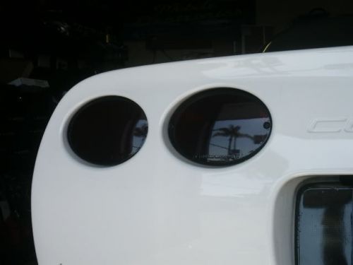 C5 corvette smoked taillight overlays z06 vinyl adhesive film