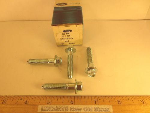 4 pcs ford 1982/89 &#034;bolt&#034; m8 x 40m (valve rocker arm) 6cyl. 3.8l free shipping