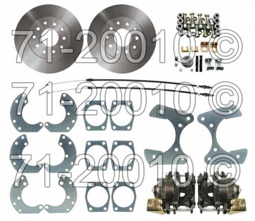 Brand new complete rear disc brake conversion kit fits ford 9&#034; nine 9 inch