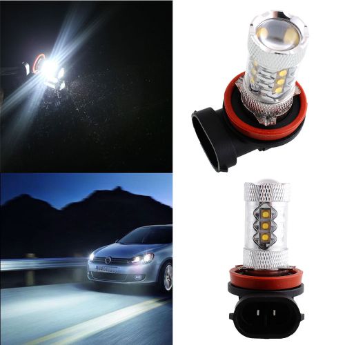 H8 80w cree xbd led efficient car auto fog driving light durable bulb
