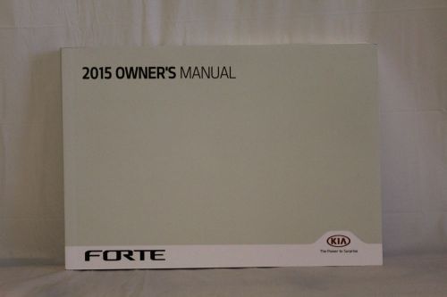 2015 kia forte owners manual warranty information tire features and functions